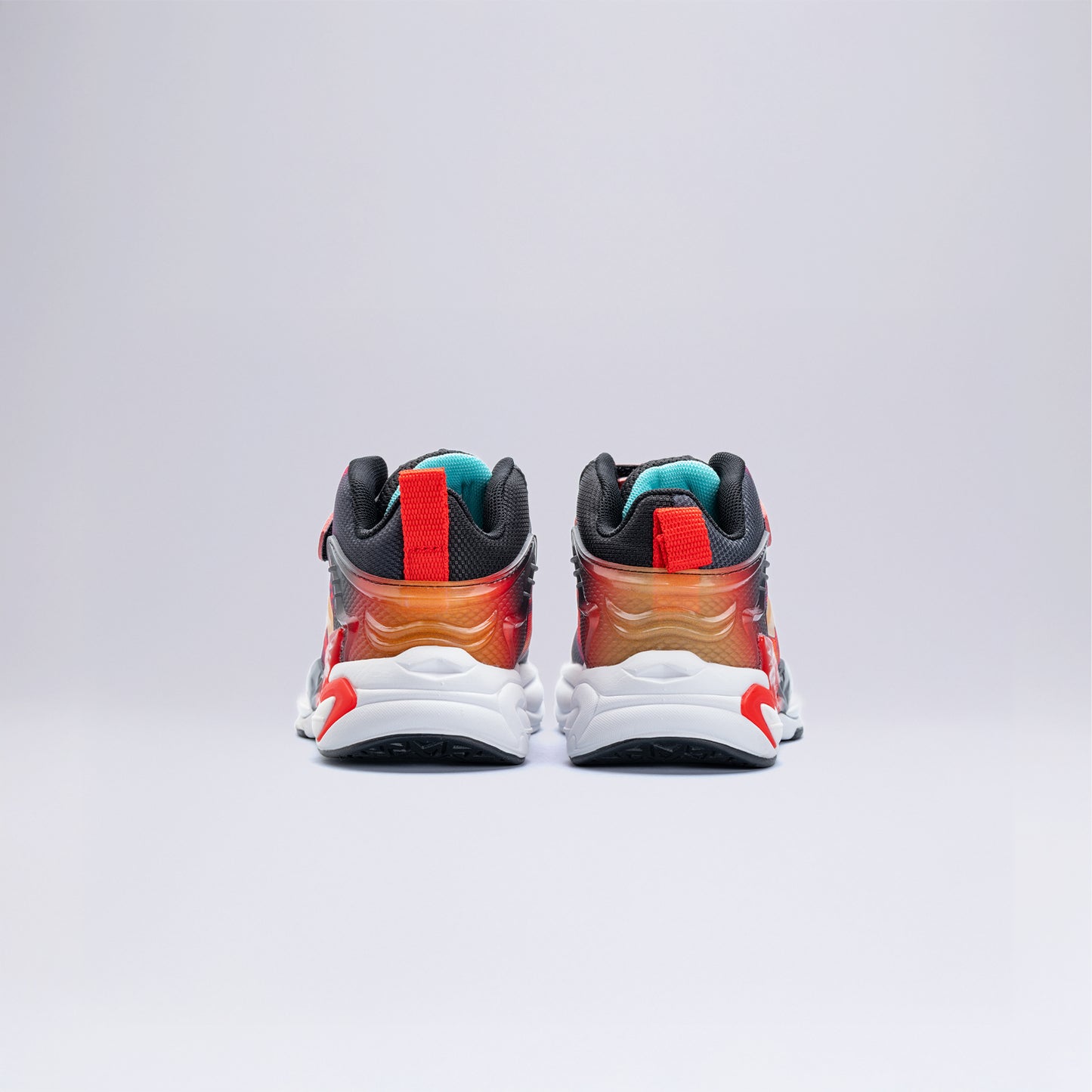 Cırt Cırtlı Basketbol Ayakkabısı Okul Öncesi Kırmızı