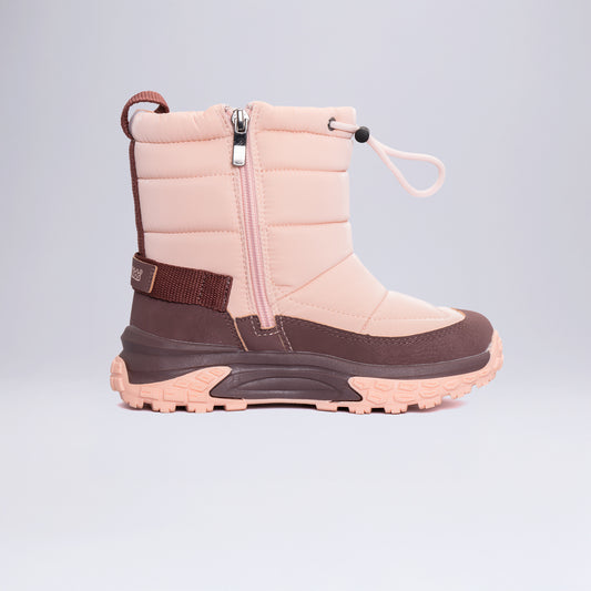 Çocuk Fermuarlı Kışlık Bot Pembe