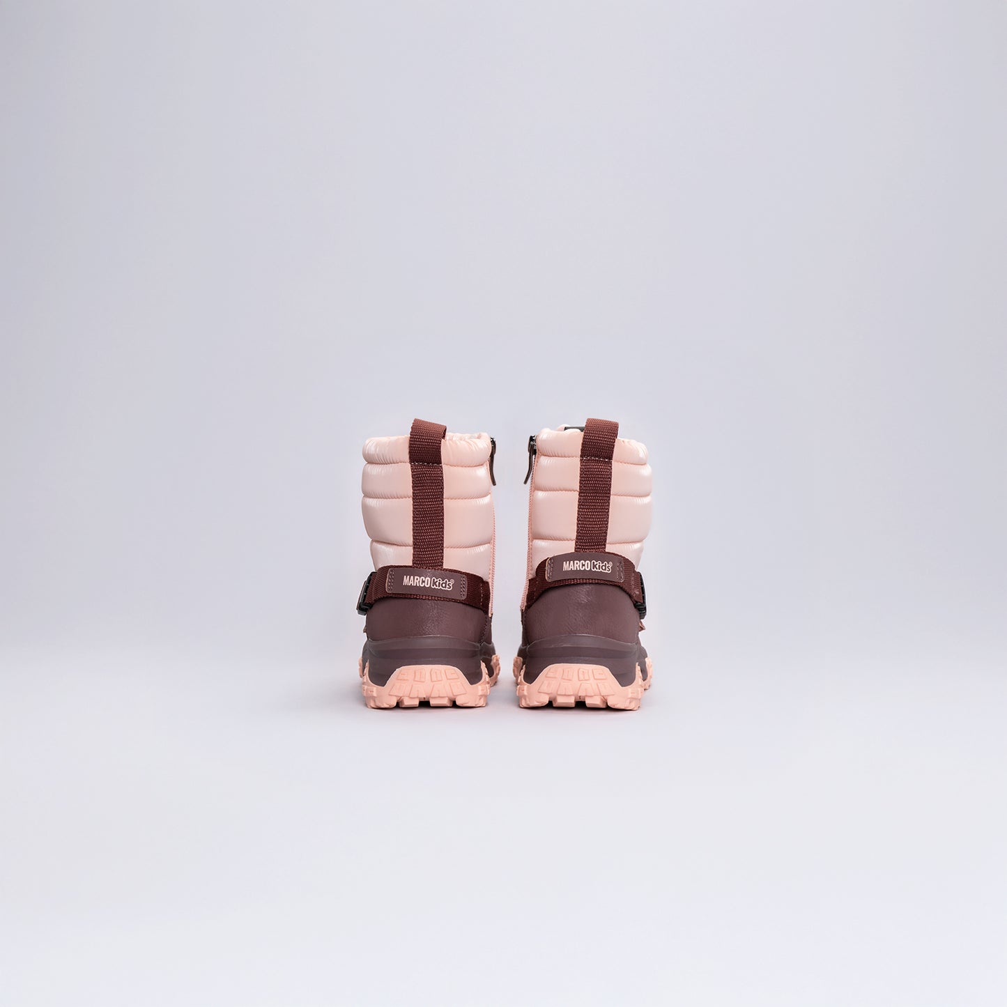 Çocuk Fermuarlı Kışlık Bot Pembe