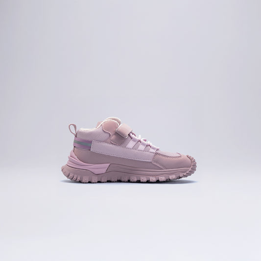 Çocuk Günlük Cırt Cırtlı Outdoor Spor Ayakkabı Okul Öncesi Lila