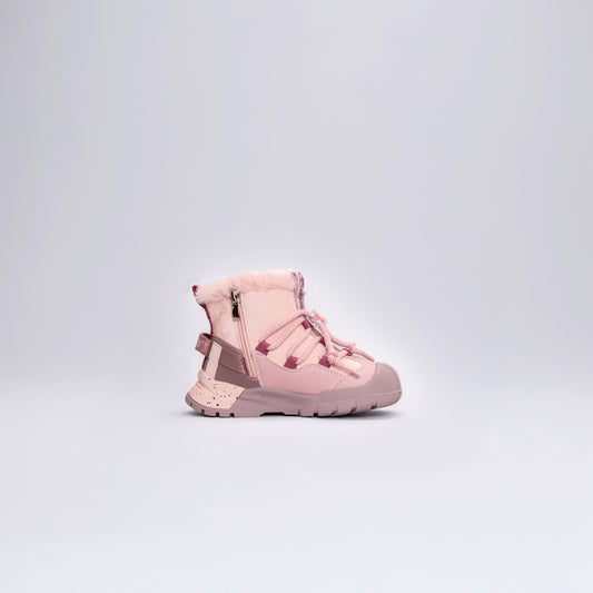 Çocuk Outdoor Tüylü Kışlık Bot Okul Öcesi Pembe