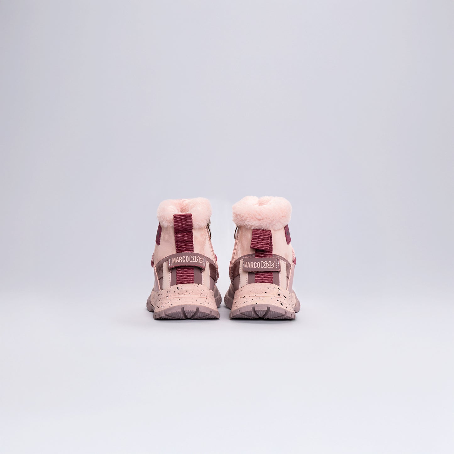 Çocuk Outdoor Tüylü Kışlık Bot Okul Öcesi Pembe