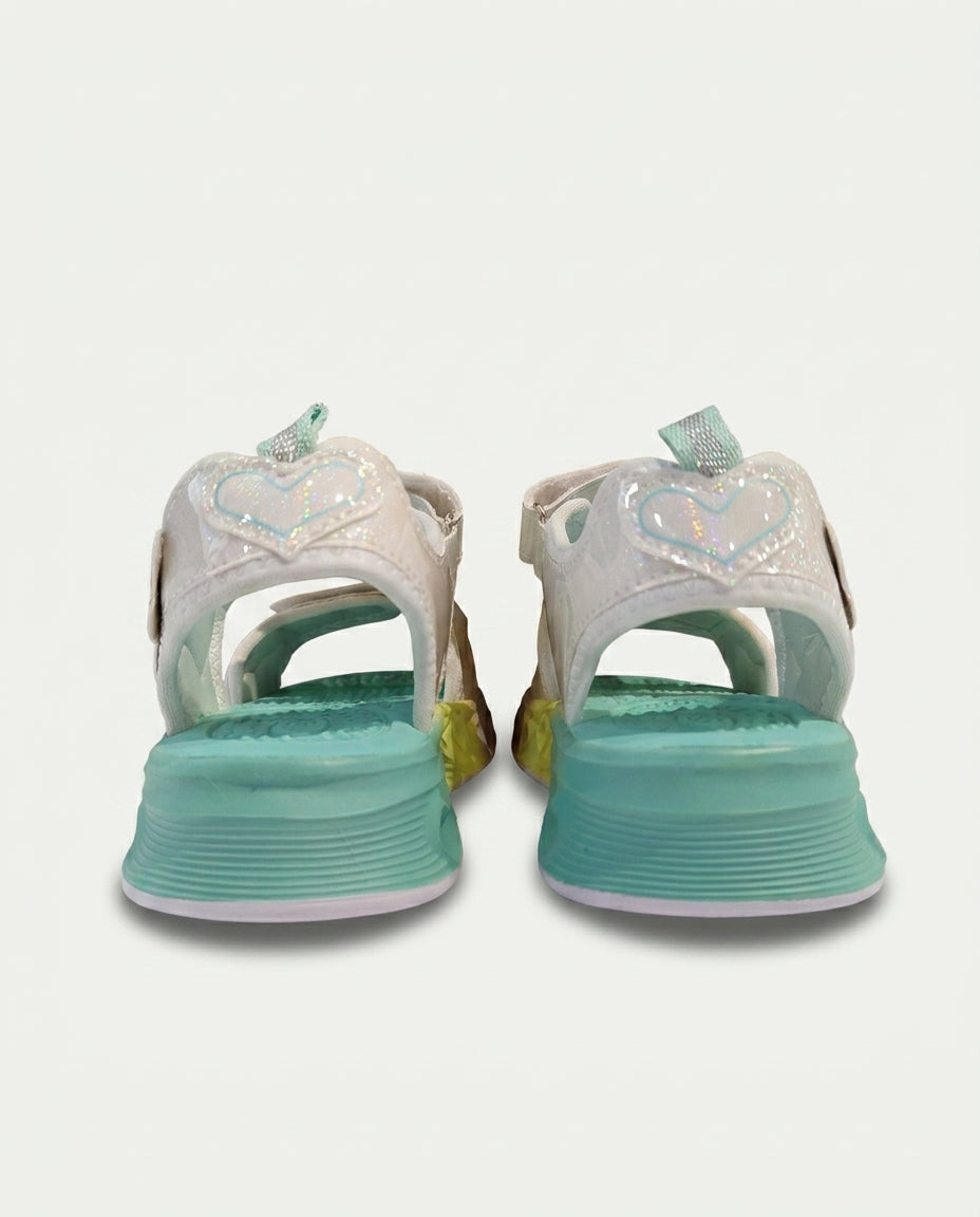 Marco Kids 26Y208 Filet Işıklı Sandalet BEYAZ