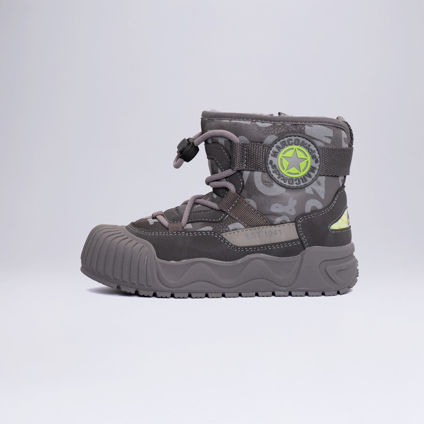 22664 Kalın Taban Outdoor Kşlık Bot Okul Öncesi GRİ