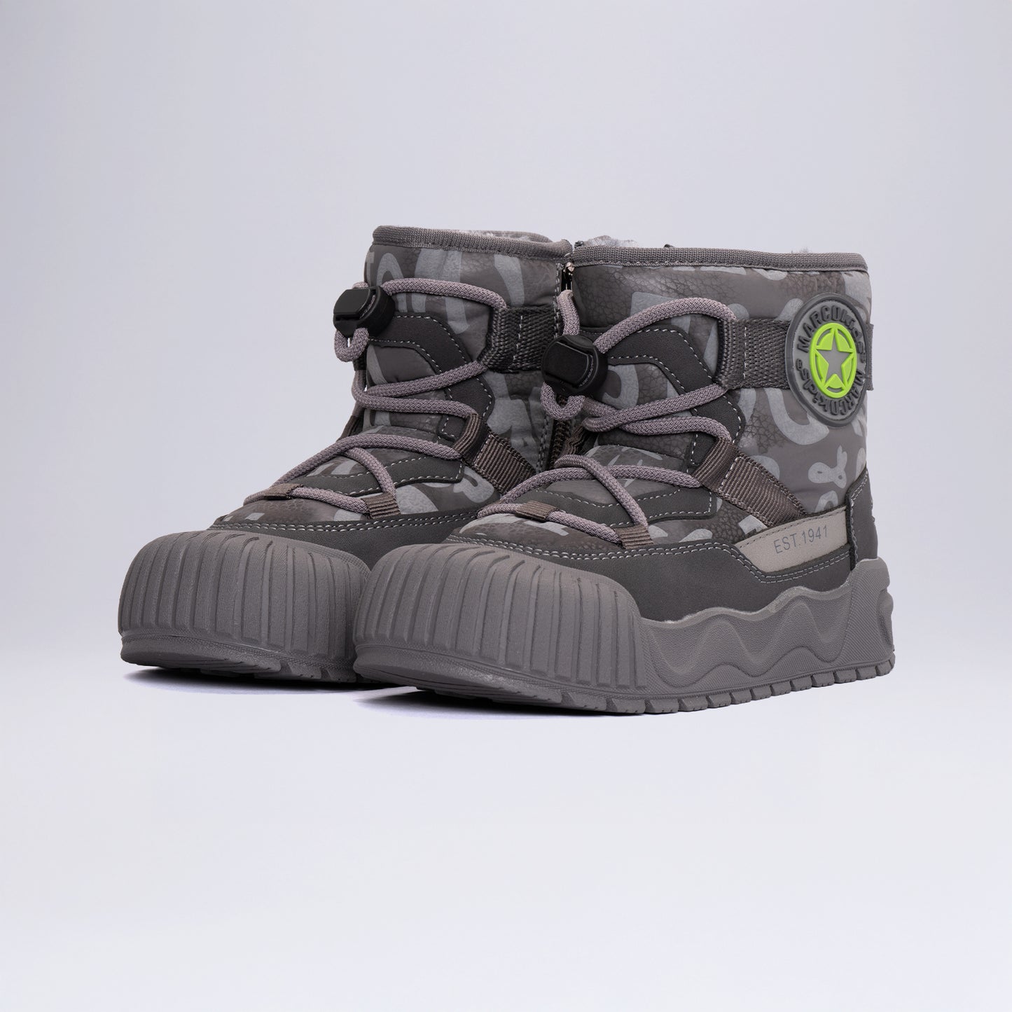 22664 Kalın Taban Outdoor Kşlık Bot Okul Öncesi GRİ