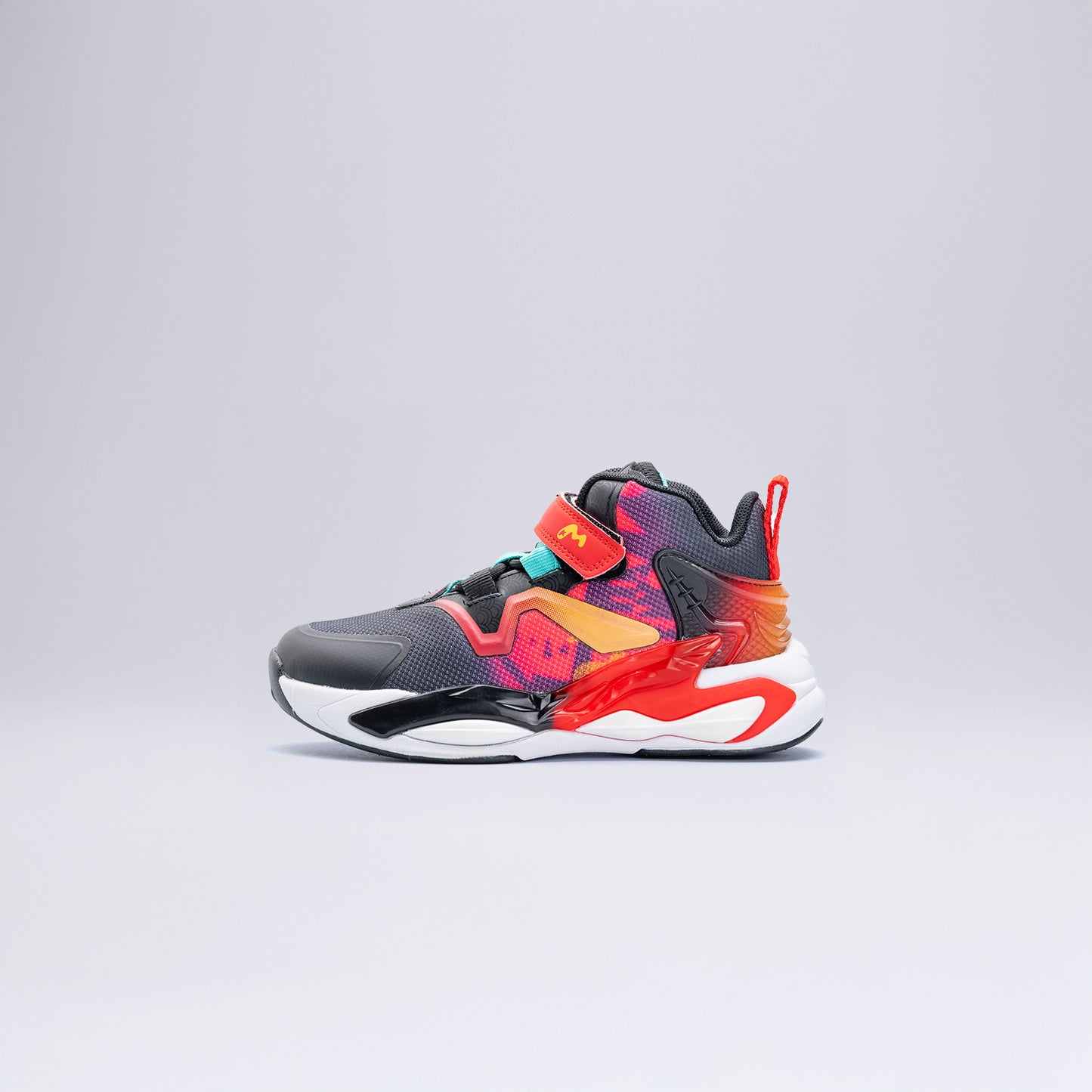 Cırt Cırtlı Basketbol Ayakkabısı Okul Öncesi Kırmızı