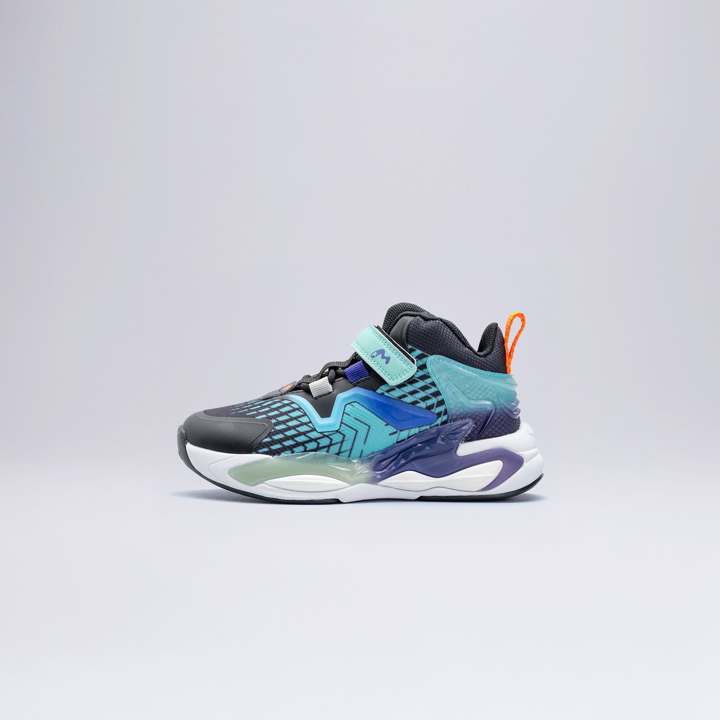 Cırt Cırtlı Basketbol Ayakkabısı Okul Öncesi Mor