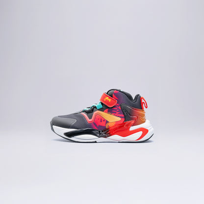 Çocuk Cırt Cırtlı Basketbol Ayakkabısı Kırmızı