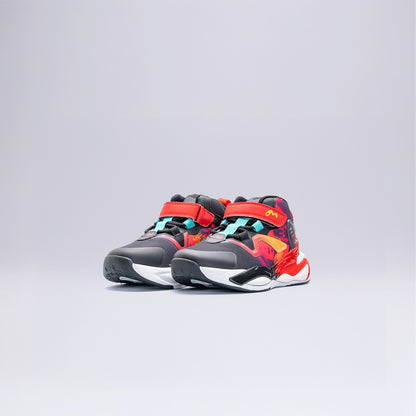 Çocuk Cırt Cırtlı Basketbol Ayakkabısı Kırmızı