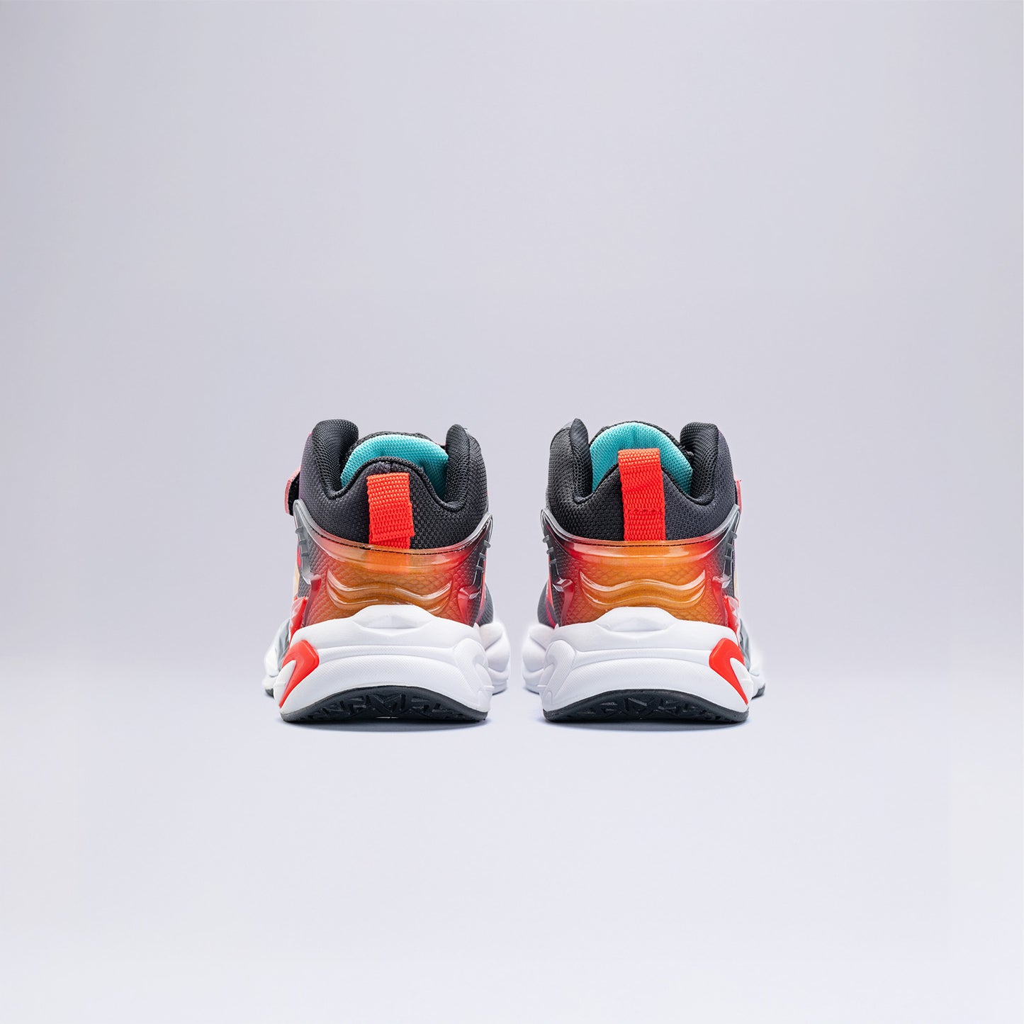 Çocuk Cırt Cırtlı Basketbol Ayakkabısı Kırmızı