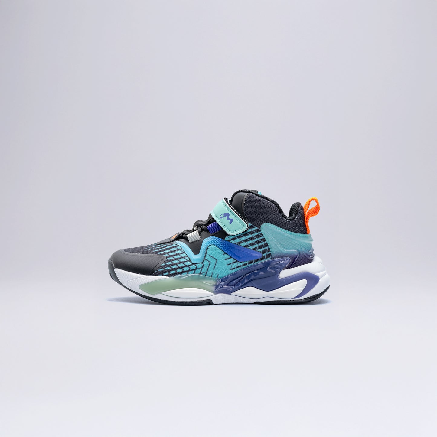 Çocuk Cırt Cırtlı Basketbol Ayakkabısı Mor