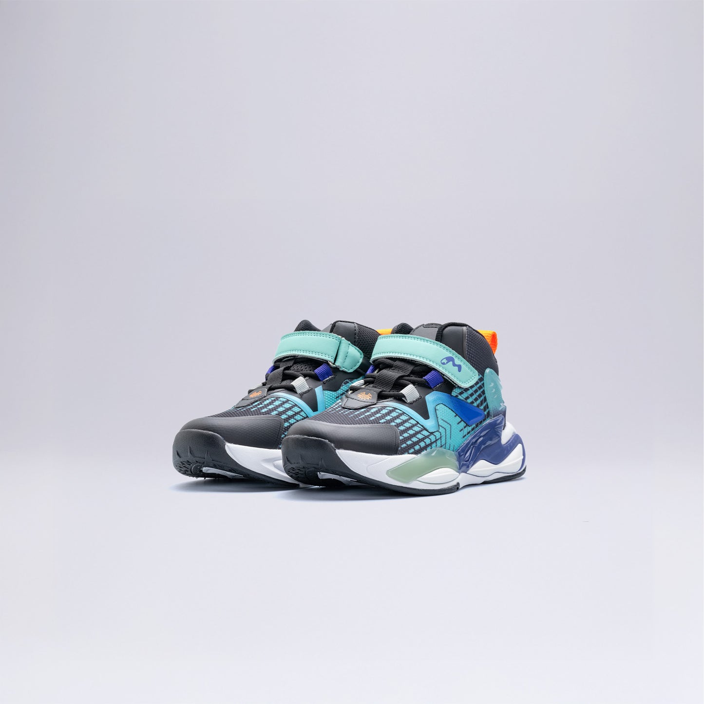 Çocuk Cırt Cırtlı Basketbol Ayakkabısı Mor