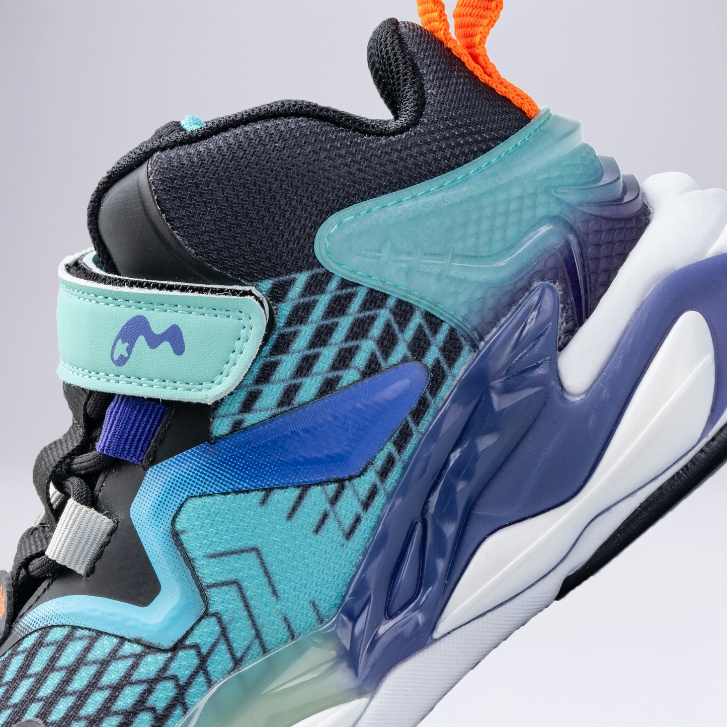 Çocuk Cırt Cırtlı Basketbol Ayakkabısı Mor