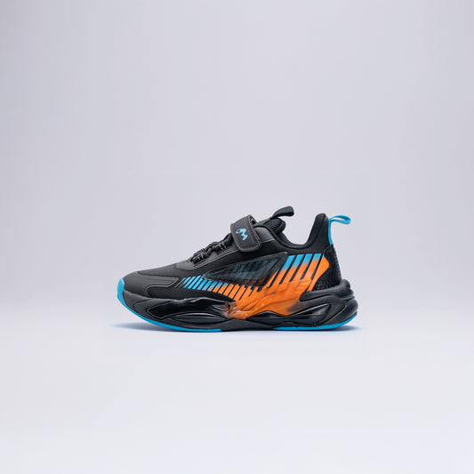 Çocuk Esnek Tabanlı Spor Ayakkabı Siyah