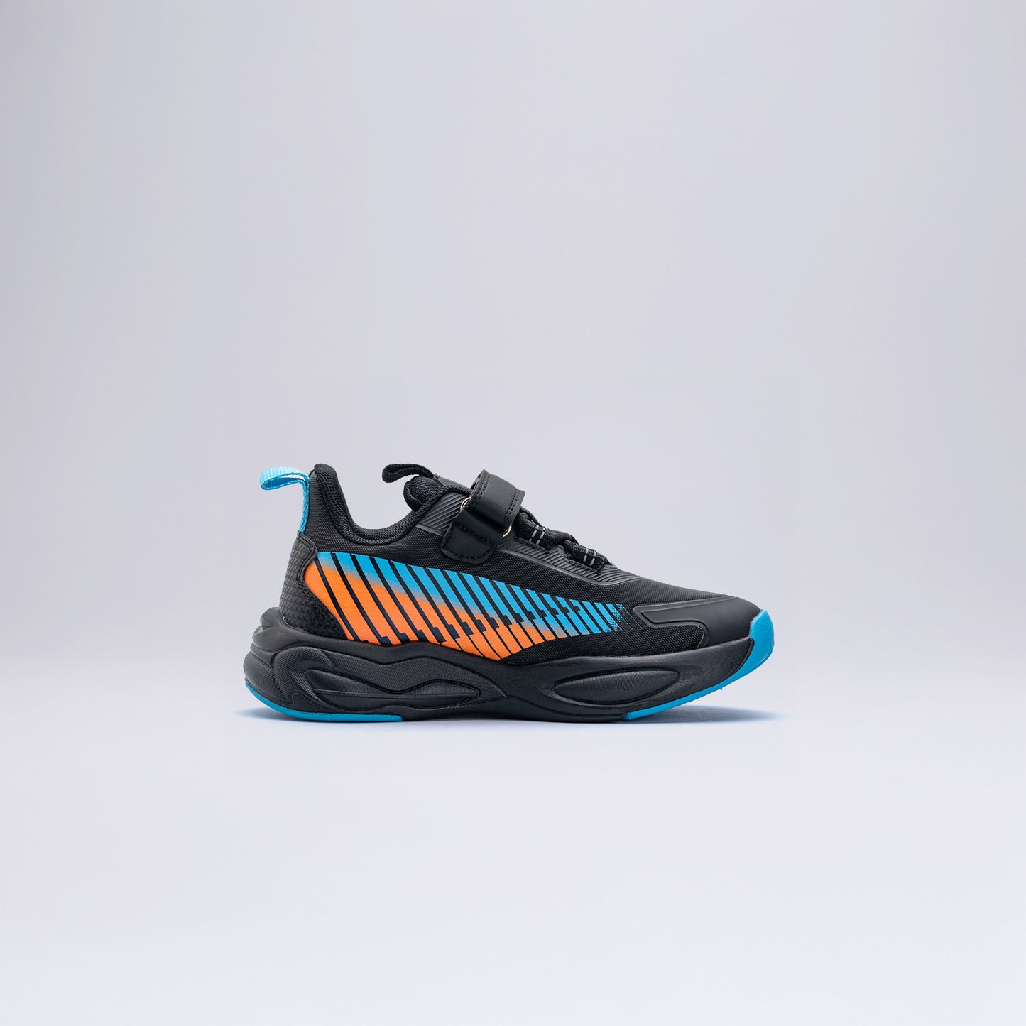 Çocuk Esnek Tabanlı Spor Ayakkabı Siyah