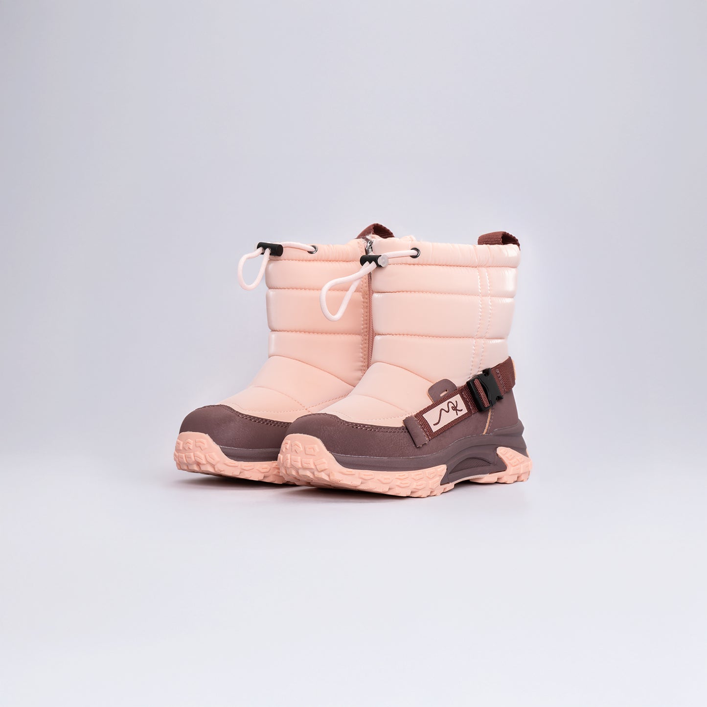 Çocuk Fermuarlı Kışlık Bot Pembe