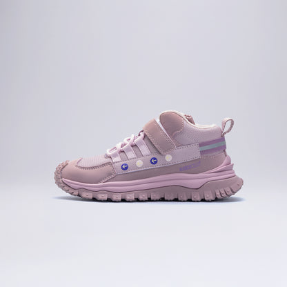 Çocuk Günlük Cırt Cırtlı Outdoor Spor Ayakkabı Okul Öncesi Lila