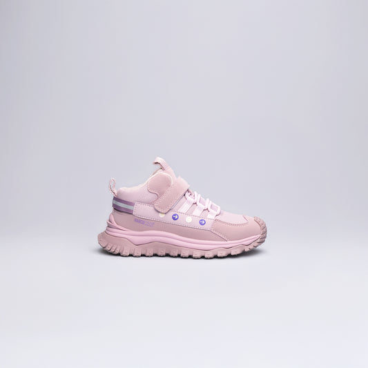 Çocuk Günlük Cırt Cırtlı Outdoor Spor Ayakkabı Okul Öncesi Lila