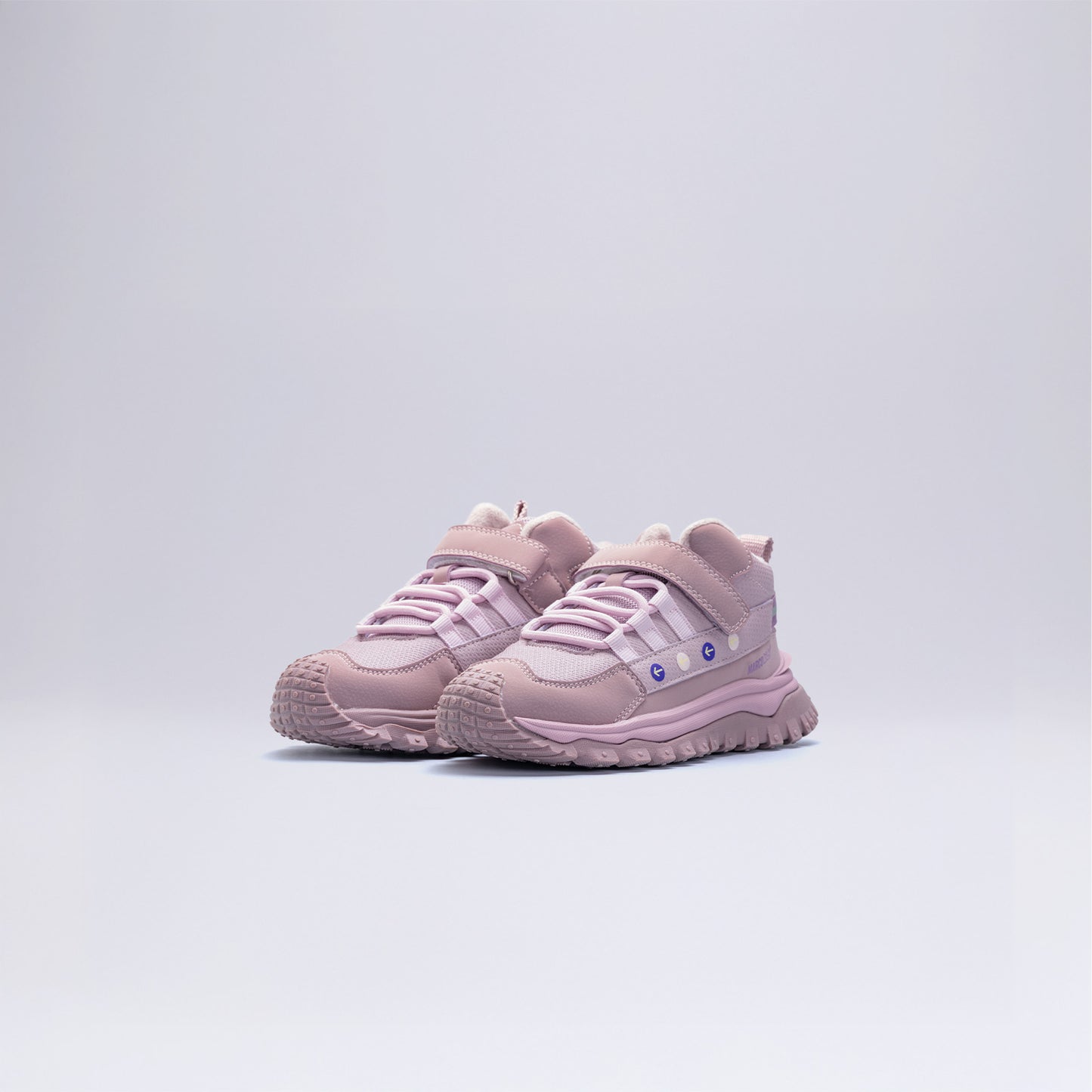Çocuk Günlük Cırt Cırtlı Outdoor Spor Ayakkabı Okul Öncesi Lila