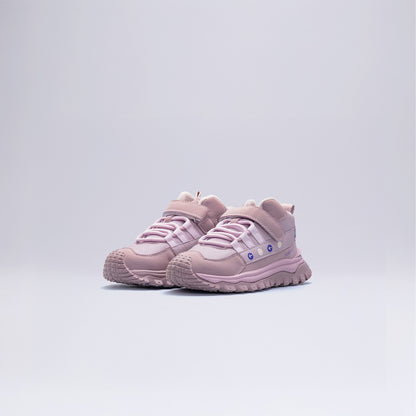 Çocuk Günlük Cırt Cırtlı Outdoor Spor Ayakkabı Okul Öncesi Lila