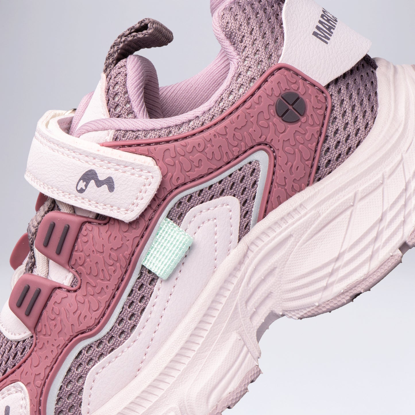 Çocuk Günlük Cırt Cırtlı Spor Ayakkabı Okul Öncesi Pembe