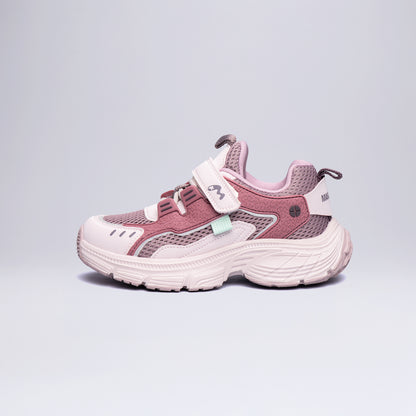 Çocuk Günlük Cırt Cırtlı Spor Ayakkabı Pembe