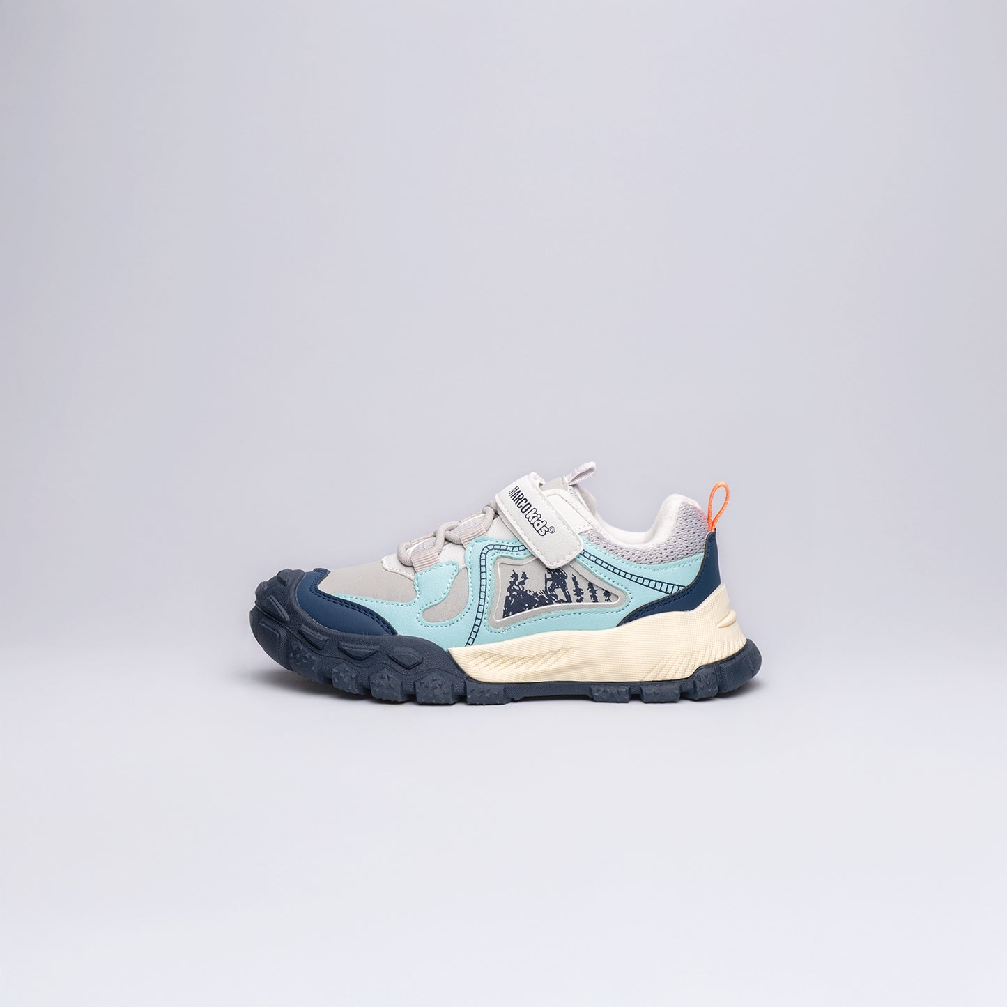 Çocuk Günlük Outdoor Ayakkabı Okul Öncesi Mavi