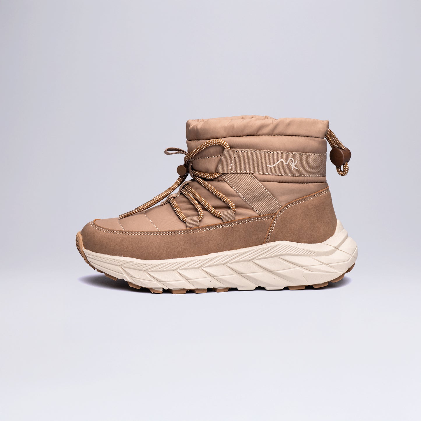 Çocuk Kalın Tabanlı Kışlık Bot Kahverengi