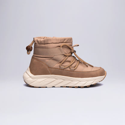 Çocuk Kalın Tabanlı Kışlık Bot Kahverengi