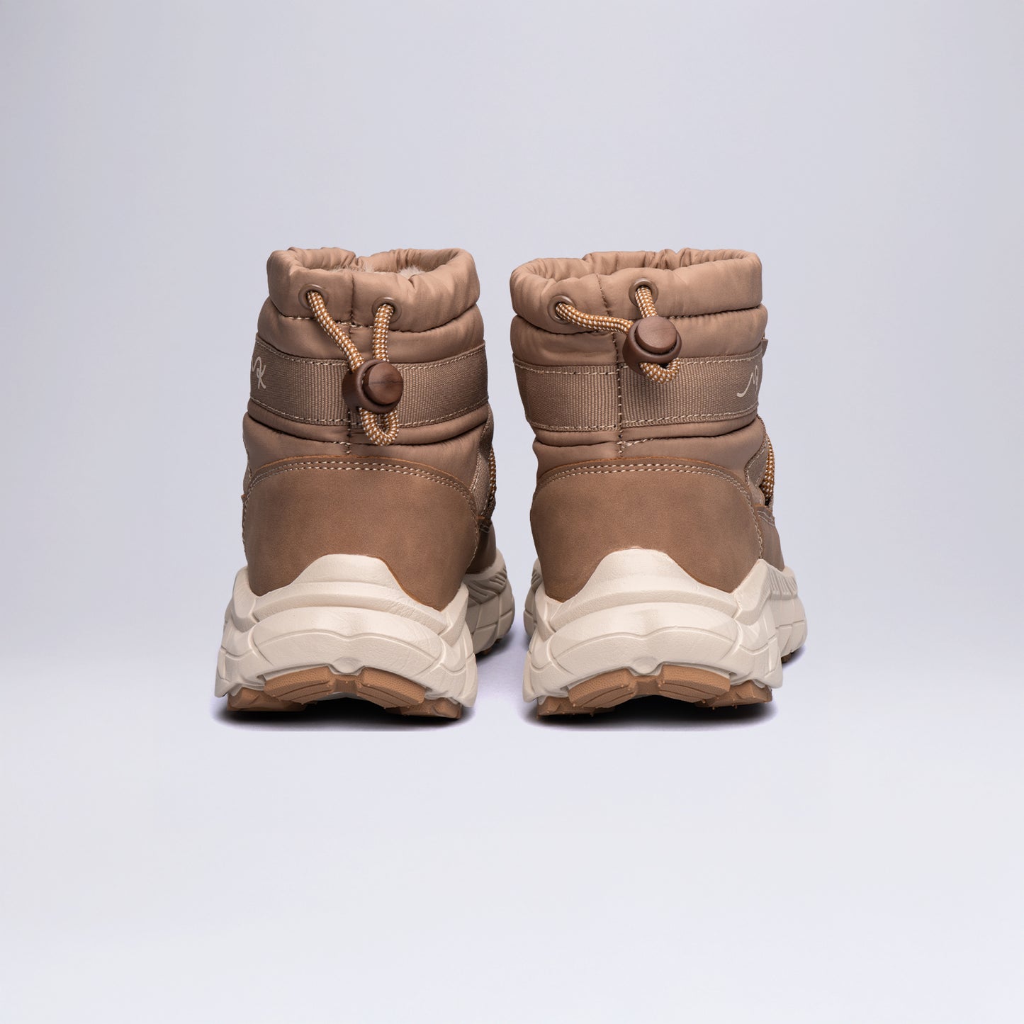 Çocuk Kalın Tabanlı Kışlık Bot Kahverengi