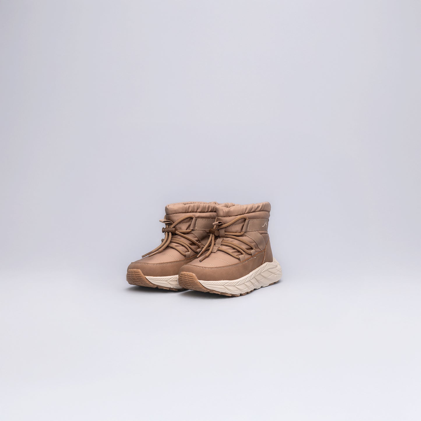 Çocuk Kalın Tabanlı Kışlık Bot Kahverengi