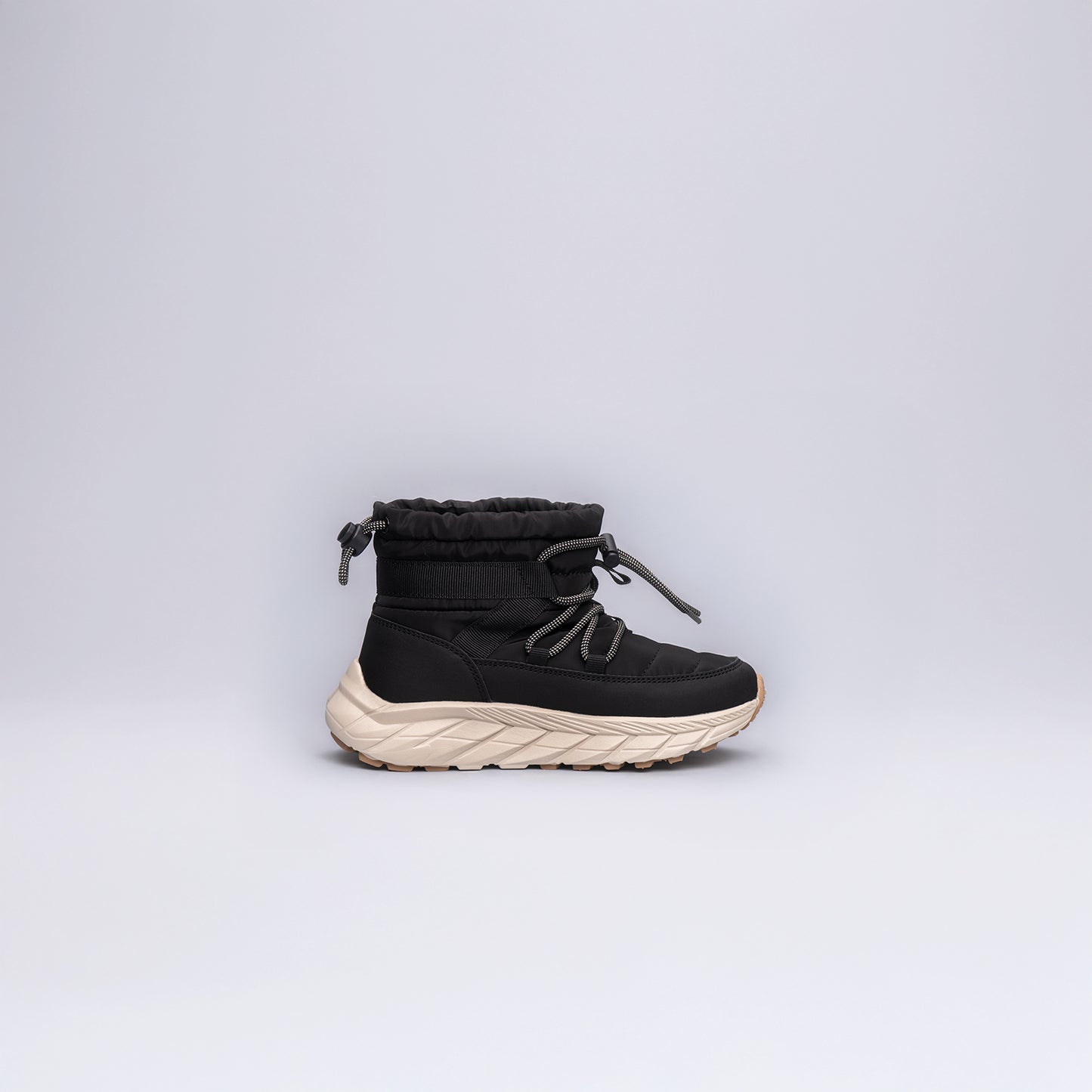 Çocuk Kalın Tabanlı Kışlık Bot Siyah