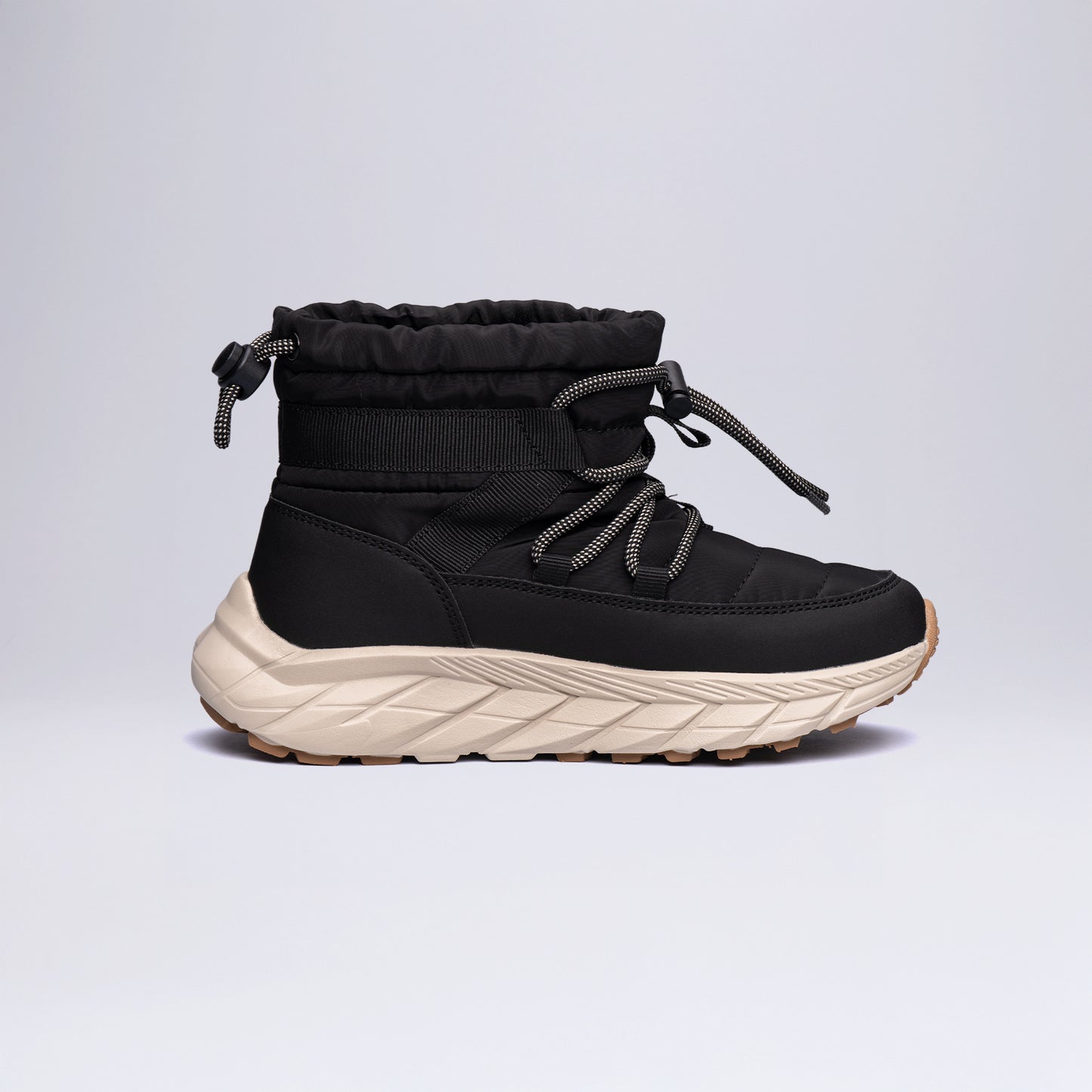 Çocuk Kalın Tabanlı Kışlık Bot Siyah