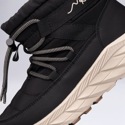 Çocuk Kalın Tabanlı Kışlık Bot Siyah