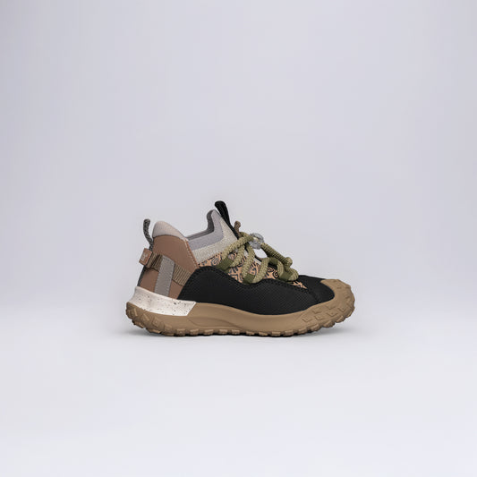 Çocuk Outdoor Spor Ayakkabı Okul Öncesi Siyah/ Haki