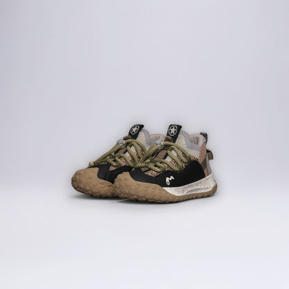 Çocuk Outdoor Spor Ayakkabı Okul Öncesi Siyah/ Haki