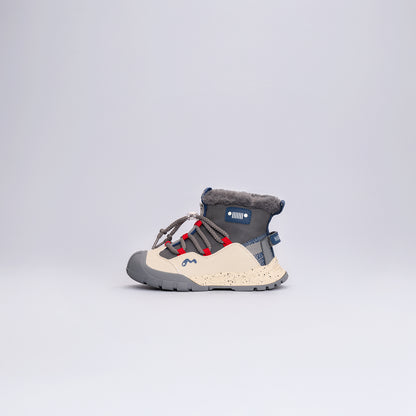 Çocuk Outdoor Tüylü Kışlık Bot Gri