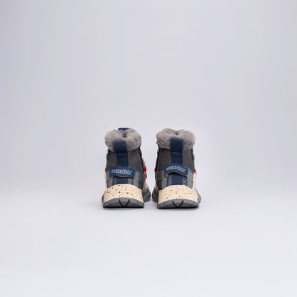 Çocuk Outdoor Tüylü Kışlık Bot Okul Öcesi Gri