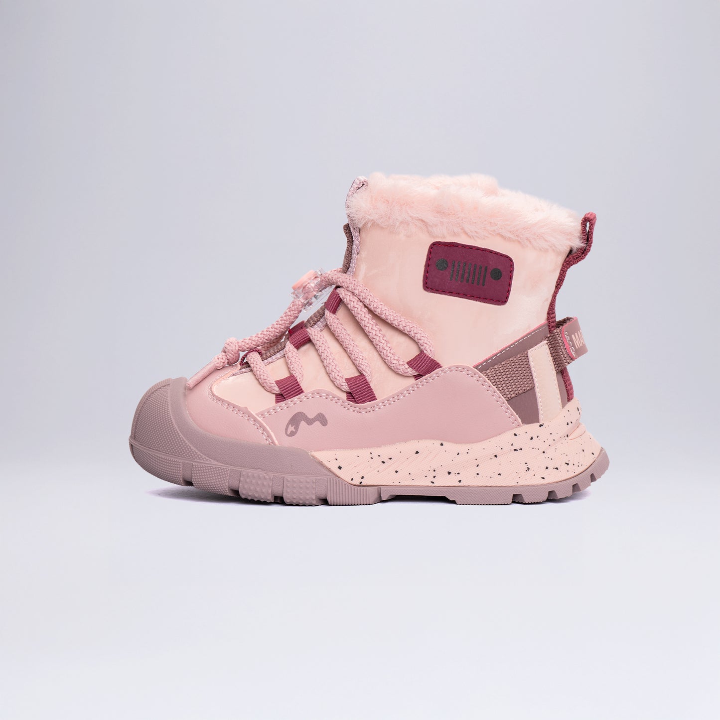 Çocuk Outdoor Tüylü Kışlık Bot Okul Öcesi Pembe