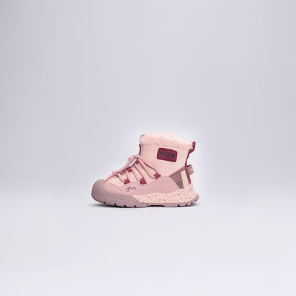 Çocuk Outdoor Tüylü Kışlık Bot Okul Öcesi Pembe
