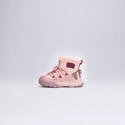 Çocuk Outdoor Tüylü Kışlık Bot Okul Öcesi Pembe