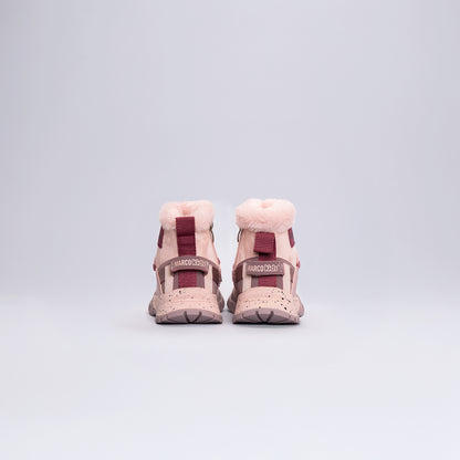 Çocuk Outdoor Tüylü Kışlık Bot Okul Öcesi Pembe