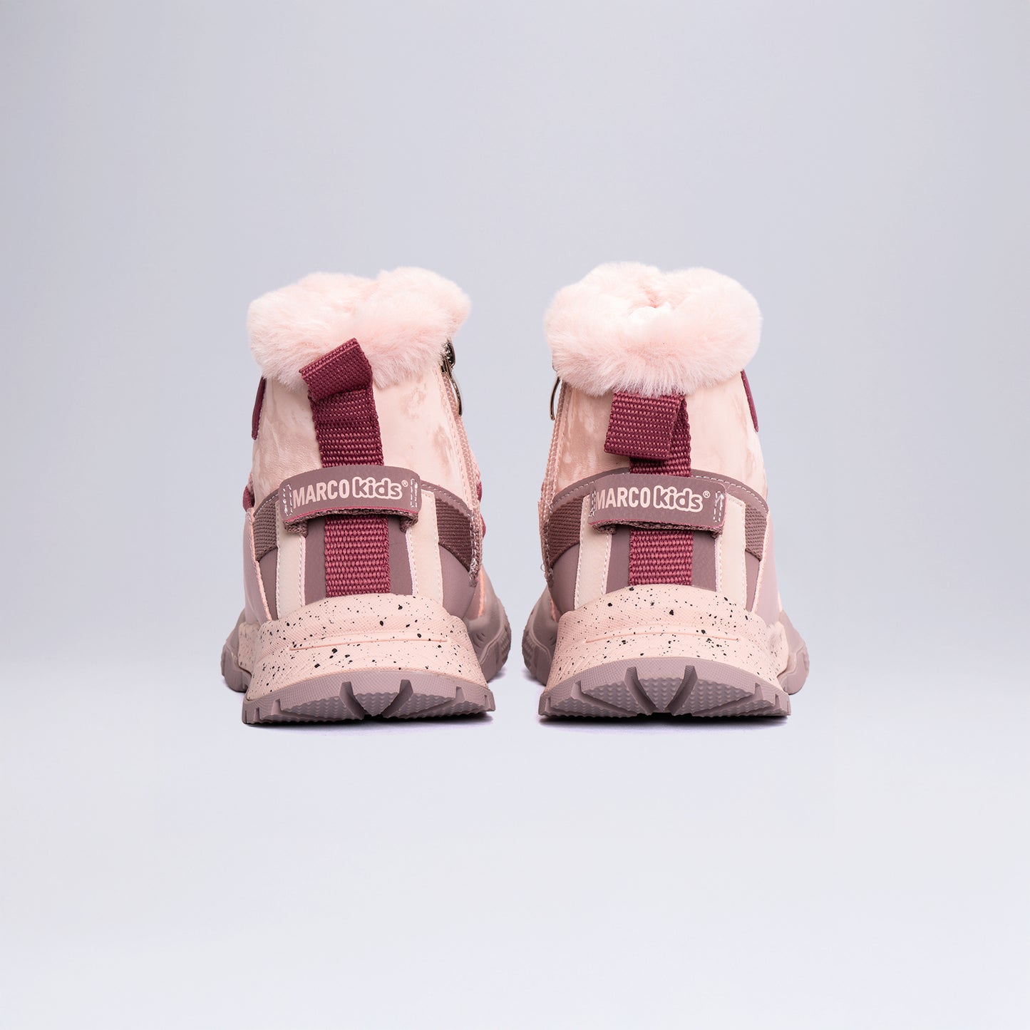 Çocuk Outdoor Tüylü Kışlık Bot Pembe
