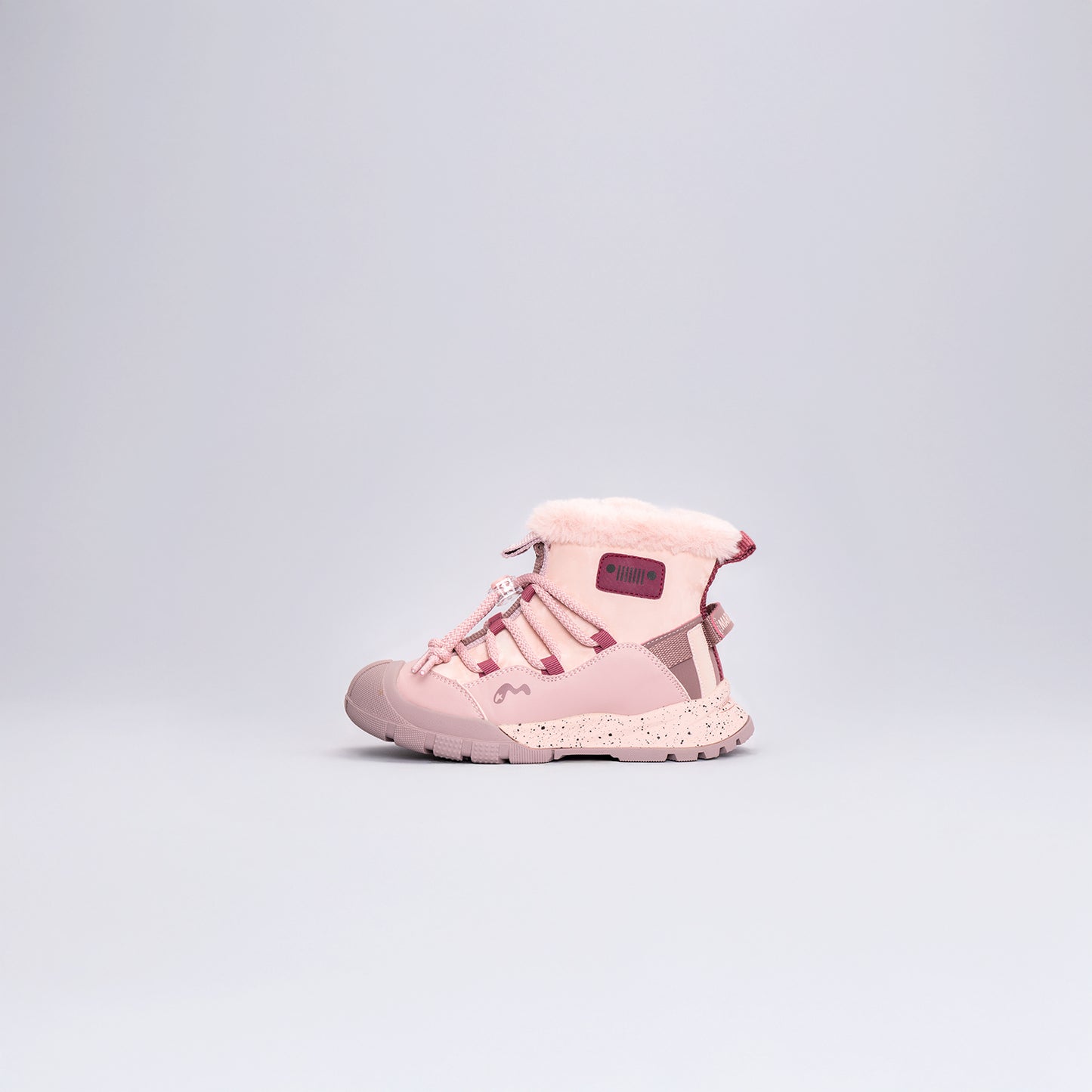Çocuk Outdoor Tüylü Kışlık Bot Pembe