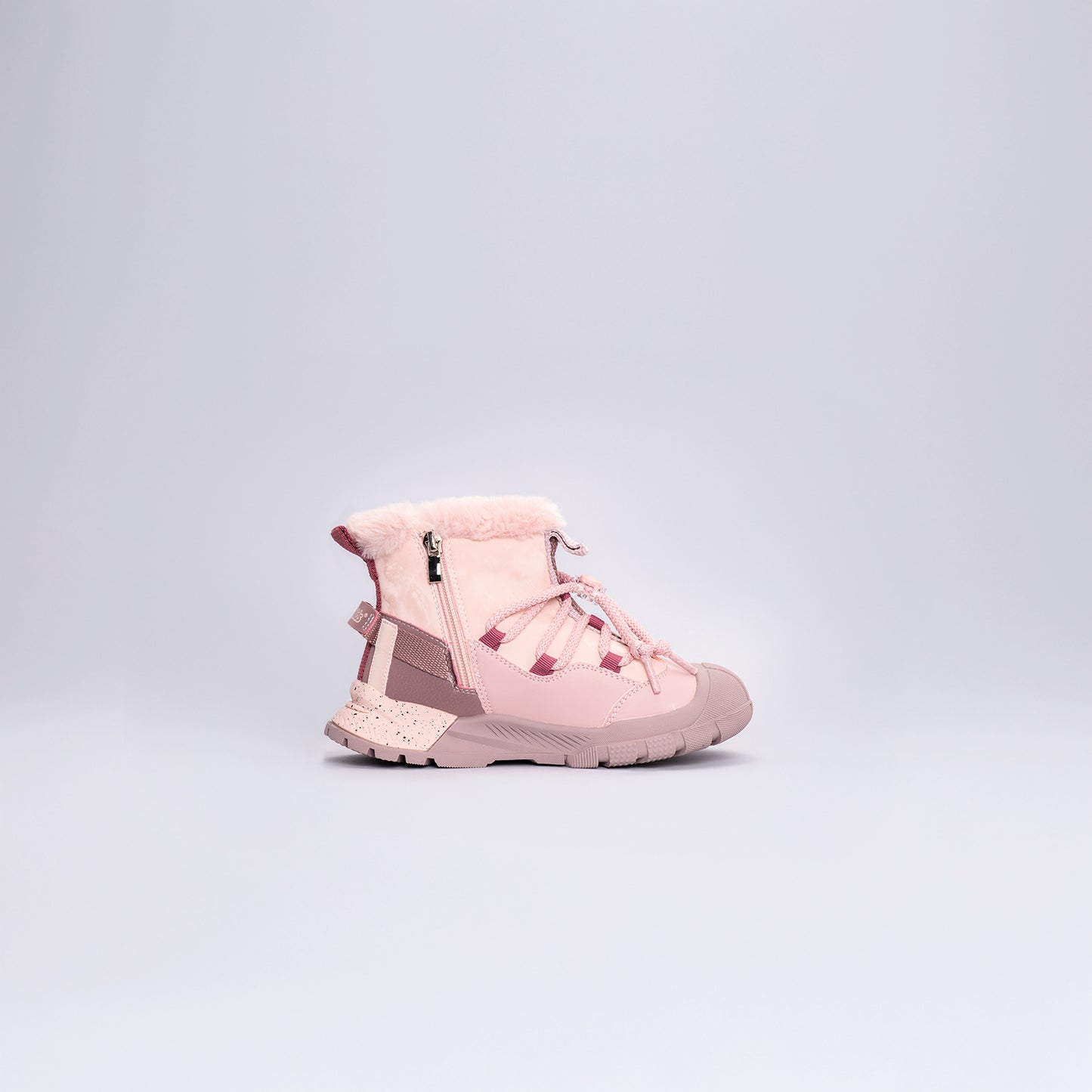 Çocuk Outdoor Tüylü Kışlık Bot Pembe