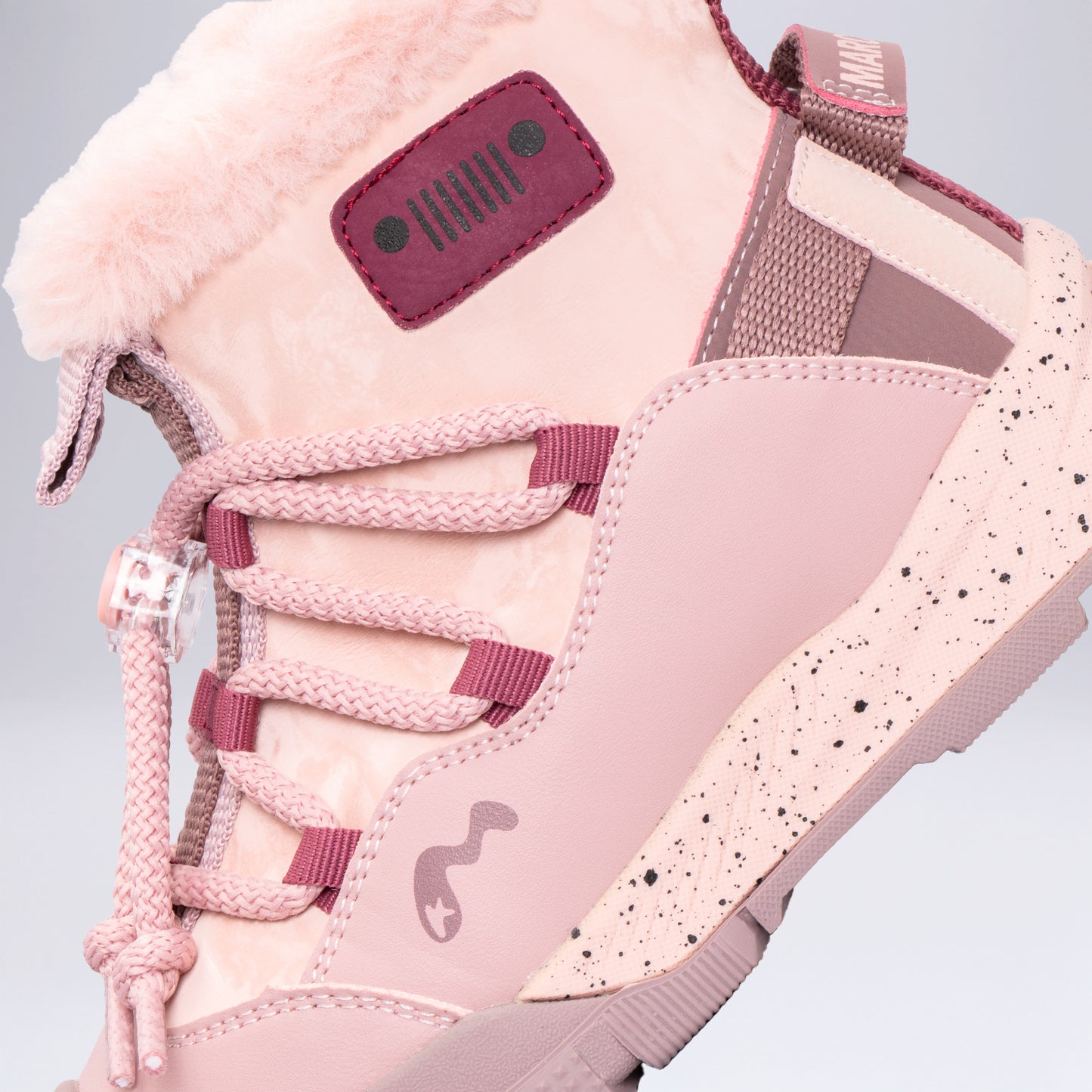 Çocuk Outdoor Tüylü Kışlık Bot Pembe