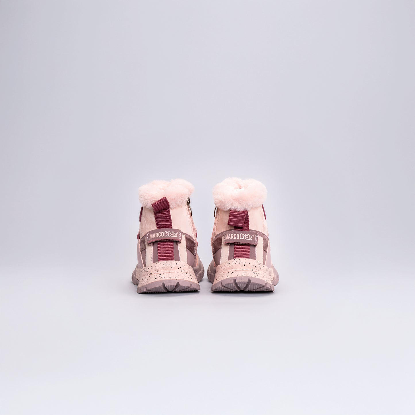 Çocuk Outdoor Tüylü Kışlık Bot Pembe