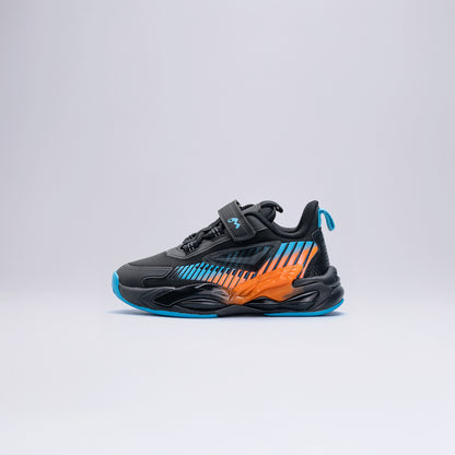 Esnek Tabanlı Spor Ayakkabı Okul Öncesi Siyah