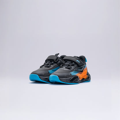 Esnek Tabanlı Spor Ayakkabı Okul Öncesi Siyah