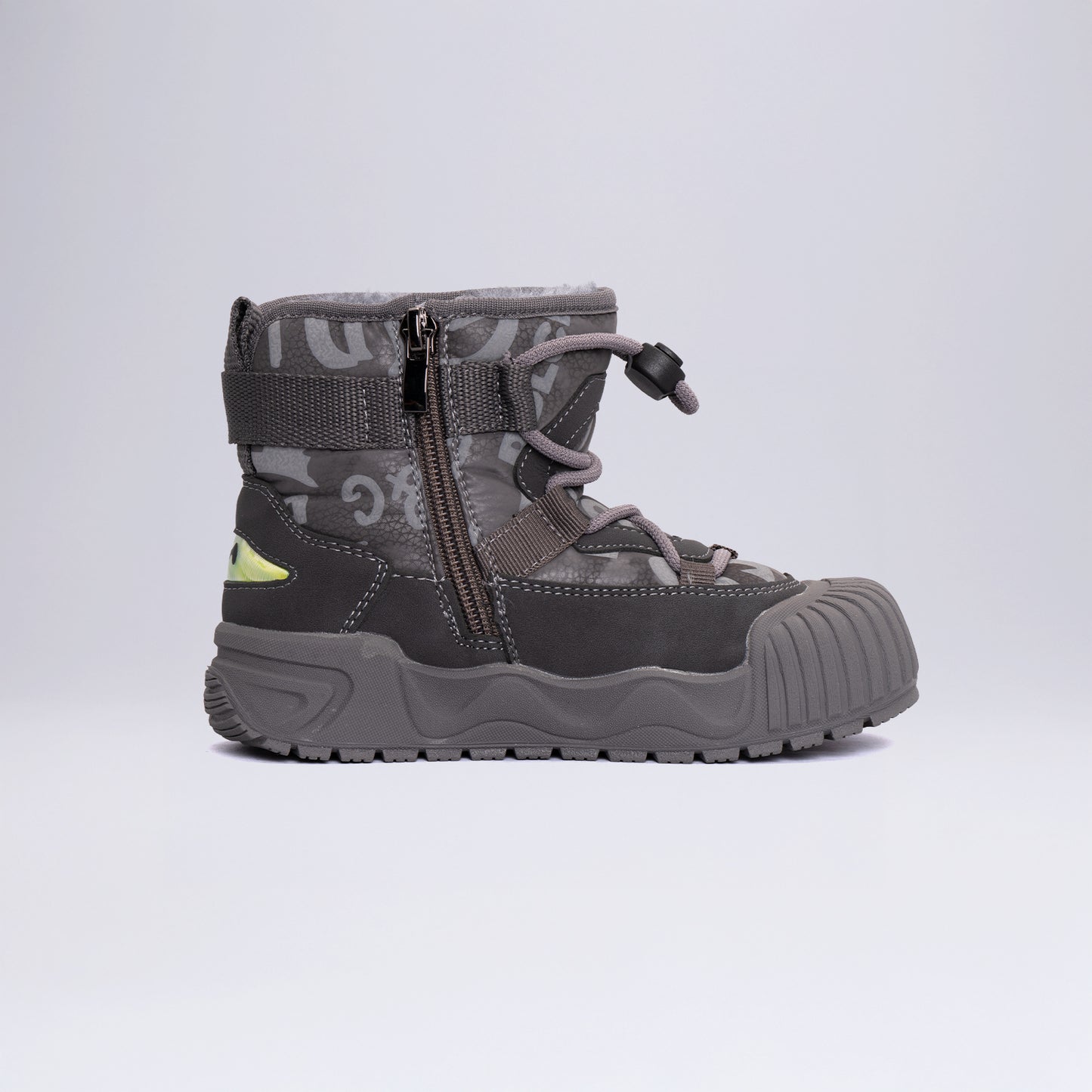 Kalın Taban Outdoor Kşlık Bot Okul Öncesi Gri